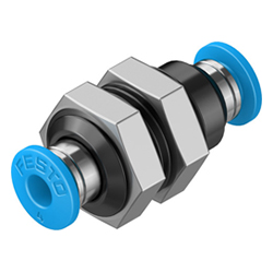 Push-in Bulkhead Connector, QSS Series