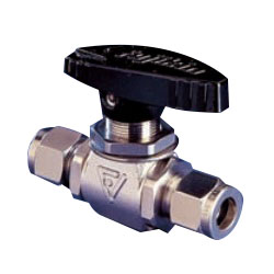 Stainless Steel 4.9 MPa POWERFULL SERIES Panel Mount-Type Ball Valve PUBV-15A