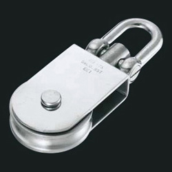 Swivel block, sink shackle type