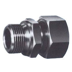 For Copper Pipe, B-Type Compression Fitting, PF, Type STRAIGHT THREAD CONNECTOR GC6-G1/8-B