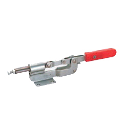 Toggle Clamp - Push-Pull - Flanged Base, Stroke 28 mm, Straight Handle, GH-36060