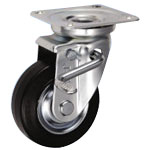 JB Type Caster With Stopper Swivel Bracket (Size 100 mm) for Medium Load SUIJB-100