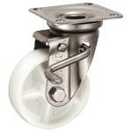 Stainless Steel Caster Swivel (with Double Stopper) JAB Type Size 100 mm PNJAB-100