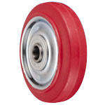 SR Type Steel Plate Polybutadiene Red Rubber Wheel SR-100