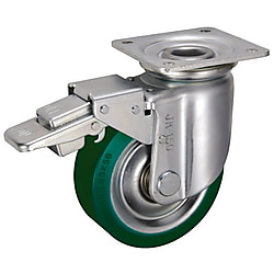 JMB-Type Swivel Caster For Heavy Loads (With Rotation Stopper) 100 To 130‑mm Size (Metal Fitting Only, No Wheel)