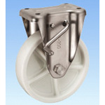 Stainless Steel Caster Holder (with Rotation Stopper) KABZ Type Size 200 mm UWAKABZ-200