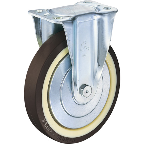 Flat Mounted Plate Type Caster 400SR/400SRP Wheel Diameter 180 mm / 200 mm 400SRP-NRB200