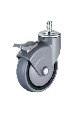Silent Caster Swivel Type (with Stopper)