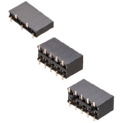 Nylon Pin Header / FSM-20 Socket (Square Pin), 2.00 mm Pitch, SMT Type (1 Row / 2 Rows)