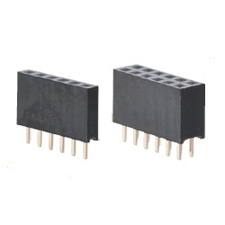 Nylon Pin Header / FSS-70 Socket (Square Pin), 1.27 mm Pitch, Straight (1 Row / 2 Rows)