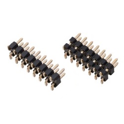 Nylon Pin Header / PSM-22 Pin (Square Pin), 2.00 mm Pitch, SMT Straight (2 Rows) PSM-222073-40
