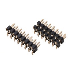 Nylon Pin Header / PSM-72 Pin (Square Pin), 1.27 mm Pitch, SMT (2 Rows)