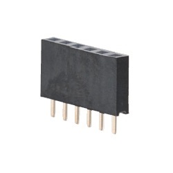Pin Header / FSS-41 Socket (Square Pin), 2.54 mm Pitch, Straight (1 Row) FSS-41035-11