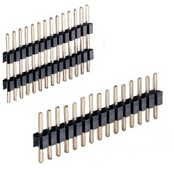 Stacking Terminal (Fixed Type) / MTS Pin (Square Pin), 2.54 mm Pitch, Straight (1 Row)