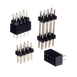 Stacking Terminal (Retracting Type) / HTW Pin Socket (Square Pin), 2.00 mm Pitch, Straight (2 Rows)