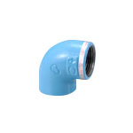 PQWK Fitting for Bracket Connection, Malleable, A-Shaped Elbow (Includes Deep Plastic Screw) PQWK-ARL-25X15A