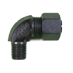Compression Fitting for Hex NNT, Elbow Nipple, KLN