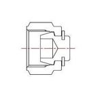 Double Ferrule Type Tube Fitting Plug MDBA