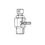 High-Pressure Pipe Fitting Screw-in Type Pipe Fitting SAP Air Vent Valve