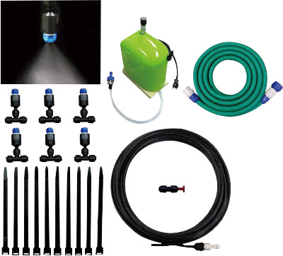Mist Spray Kit "COOLKIT-B" (Direct Connection, Low Pressure Pump Type Water Supply)