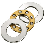 Thrust ball bearings, grooved thrust ball bearings F4-10M