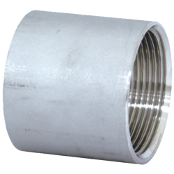Stainless Steel Screw-in Pipe Fitting, Straight Socket SUS-S-RP-11/4