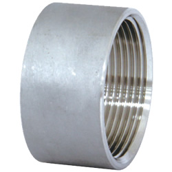 Stainless Steel Screw-In Tube Fitting, Straight Half Socket SUS-HS-RP-1/4
