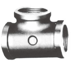 Screw-In PL Fitting, Tee with Collar PL-BT-1