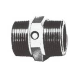 Screw-In Malleable Cast Iron Pipe Fitting, Nipple NI-B-3/8