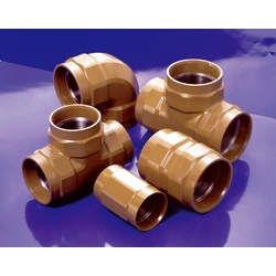 Fire Extinguishing Piping Screw-In Outer Surface Anti-Corrosive Fitting, K-PLV Fitting, Reducing Tee K-PLV-RT-4X3