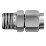 Junron Stainless Steel Fitting, Nipple N-12X9-PT1/4-SUS
