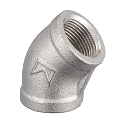 Stainless Steel Screw-in Fitting, 45° Elbow P45L-20A