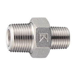 Stainless Steel Screw-in Fitting, Reducing Hex Nipple PRH(2)-50A