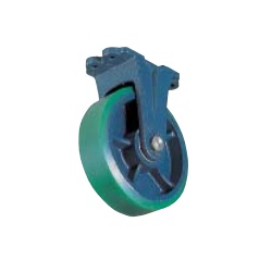 Cast Iron Casters (Urethane Wheels/Wide Type) Rigid FHU-100X50