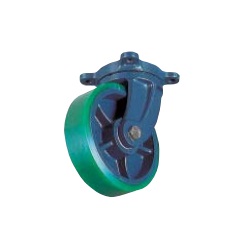 Molded Caster (Urethane Wheels, Wide Type), Independent Type FHJ-250X65