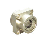 Bearing Holder Set: Spigot Joint Double Type with Retainer Ring Square Shape (Stainless steel) DSIS DSIS-6002ZZ