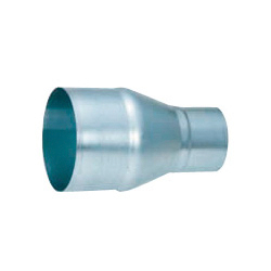 Spiral Duct Fitting, Single Drop Pipe (Insertion Size × Insertion Size) SD-Z-R-150-100