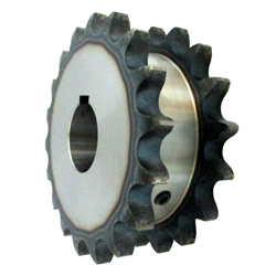 80SD single/double sprocket semi F series with machined shaft holes (New JIS key) 80SD12D28F