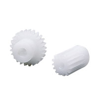 Spur Gear m0.8 POM White (Polyacetal) Type S80D30B*0503