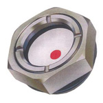 Metal Oil Gauge With Round Screws, KIM-AR/KIM-ARS Type