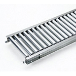 Steel Roller Conveyor RZ Series (RZ-3812P) Diameter ø38.1 × Width 100 - 1000