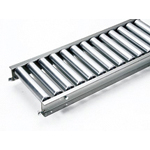 Steel Roller Conveyor RZ Series (RZ-5721P) Diameter ø57.2 × Width 100 - 1000