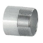 Stainless Steel Screw-in Type Pipe Fitting, Single Nipple "NS" SUS304-NS-11/4B