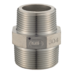 Stainless Steel Screw-in Pipe Fitting, Hex Reducing Nipple "SNR" SCS13A-SNR-1B-1/2B