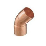 Copper Tube Fittings, Hot Water Supply / Refrigerant Copper Tube Fittings, Copper Tube Elbow (45°) MK148K-15.88