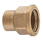 Copper Tube Fitting, Copper Tube Fitting for Hot Water Supply, Copper Tube Water Faucet Socket M150C-1/2X22.22