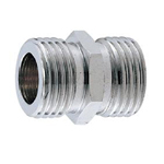 Auxiliary Material for Piping, Fitting, and Plumbing, Fitting for Water Supply Piping, Plated Fittings - Parallel Nipples for Flexible Pipes S2TG-25