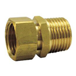 Auxiliary Material for Piping, Fitting, and Plumbing, Fitting for Water Supply Piping, Adapter with Cap Nut - Non-Plated S2VAAN-20X30
