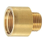 Auxiliary Material for Piping, Fitting, and Plumbing, Fitting for Water Supply Piping, Extension Socket - M137A M137A-20X35