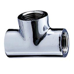 Auxiliary Material for Piping, Fitting, and Plumbing, Fitting for Water Supply Piping, Plated Fittings - Tees M149M-20